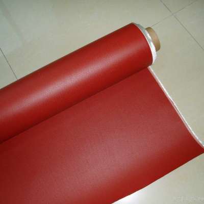 Whole sale Foundry splash protection with Silicone Rubber Coated Fiberglass Cloth/Fabric